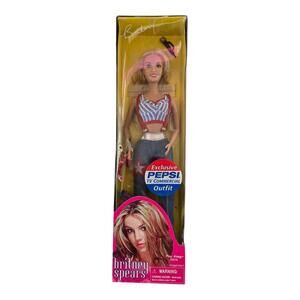 Play Along Britney Spears Pepsi Commercial Outfit Doll in Box (2001)